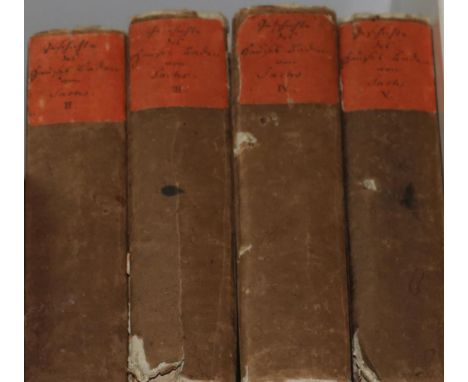 Sachs,J.C.: Einleitung in die Geschichte der Marggravschaft und des marggrävlichen altfürstlichen Hauses Baden. 5 Bde. Karlsr