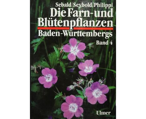 Sebald,O. u.a. (Hrsg.).: Die Farn- und Blütenpflanzen Baden-Württembergs. 8 Bde. Stgt., Ulmer 1992-98. Gr.8°. Mit zahlr., tls