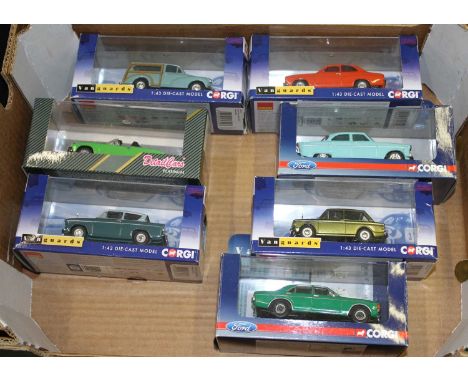 7 various boxed Corgi and Vanguards 1/43rd scale diecasts, all in original packaging to include Hillman Imp MK2 Super and oth