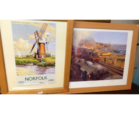 Robin Pinnock - From city to sea, limited edition print, signed in pencil to the margin and numbered 410/750; together with a