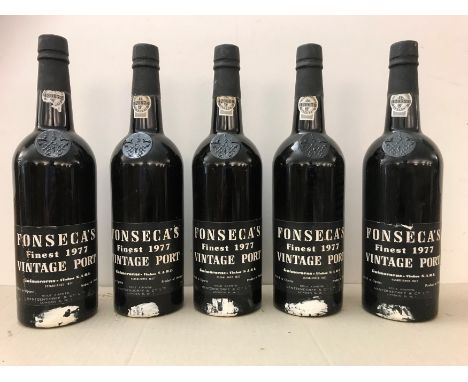 Fonseca vintage port 1977,11 bottles in owc
