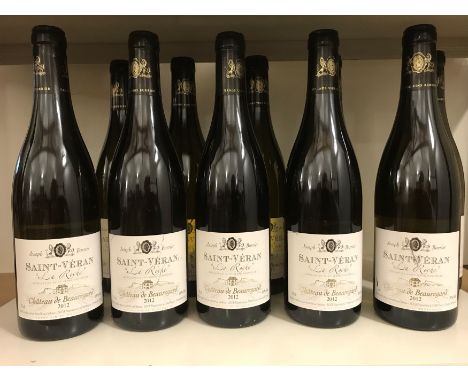 Joseph Burrier Sainte Veran 'La Roche', Chateau de Beauregard 2012,11 bottles; together with 11 bottles of the 2013 vintage (