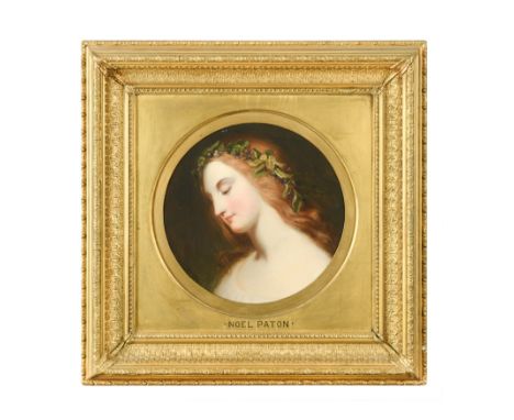 Sir Joseph Noel Paton, RSA (Scottish, 1821-1901)Ophelia inscribed to the reverse 'Ophelia / Noel Paton / no. 3' oil on board 