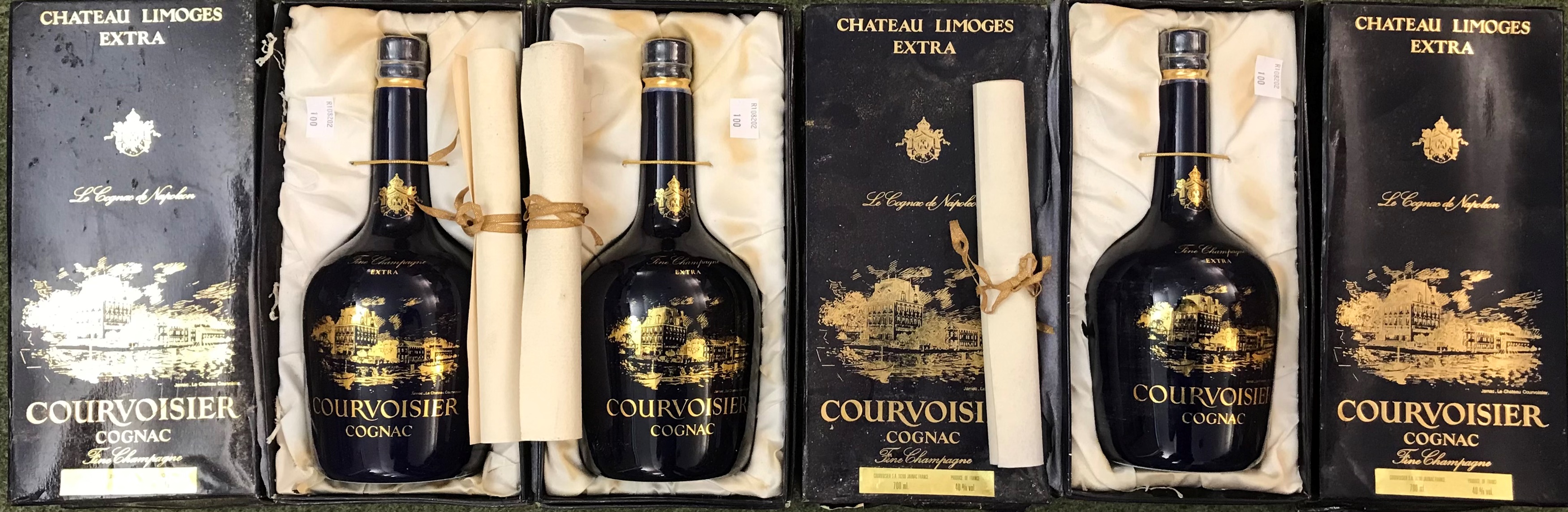 Courvoisier Chateau Limoges Extra cognac, in - Cheffins Fine Art