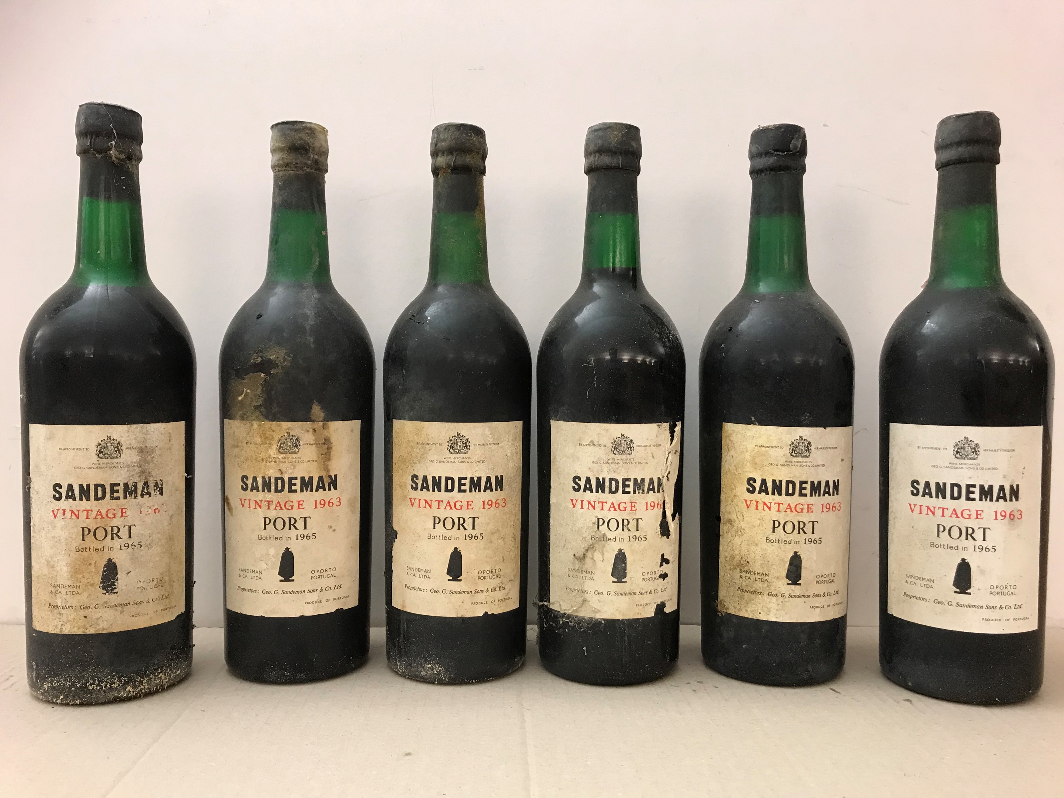 Sandeman's vintage port 1963, in Cheffins Fine Art