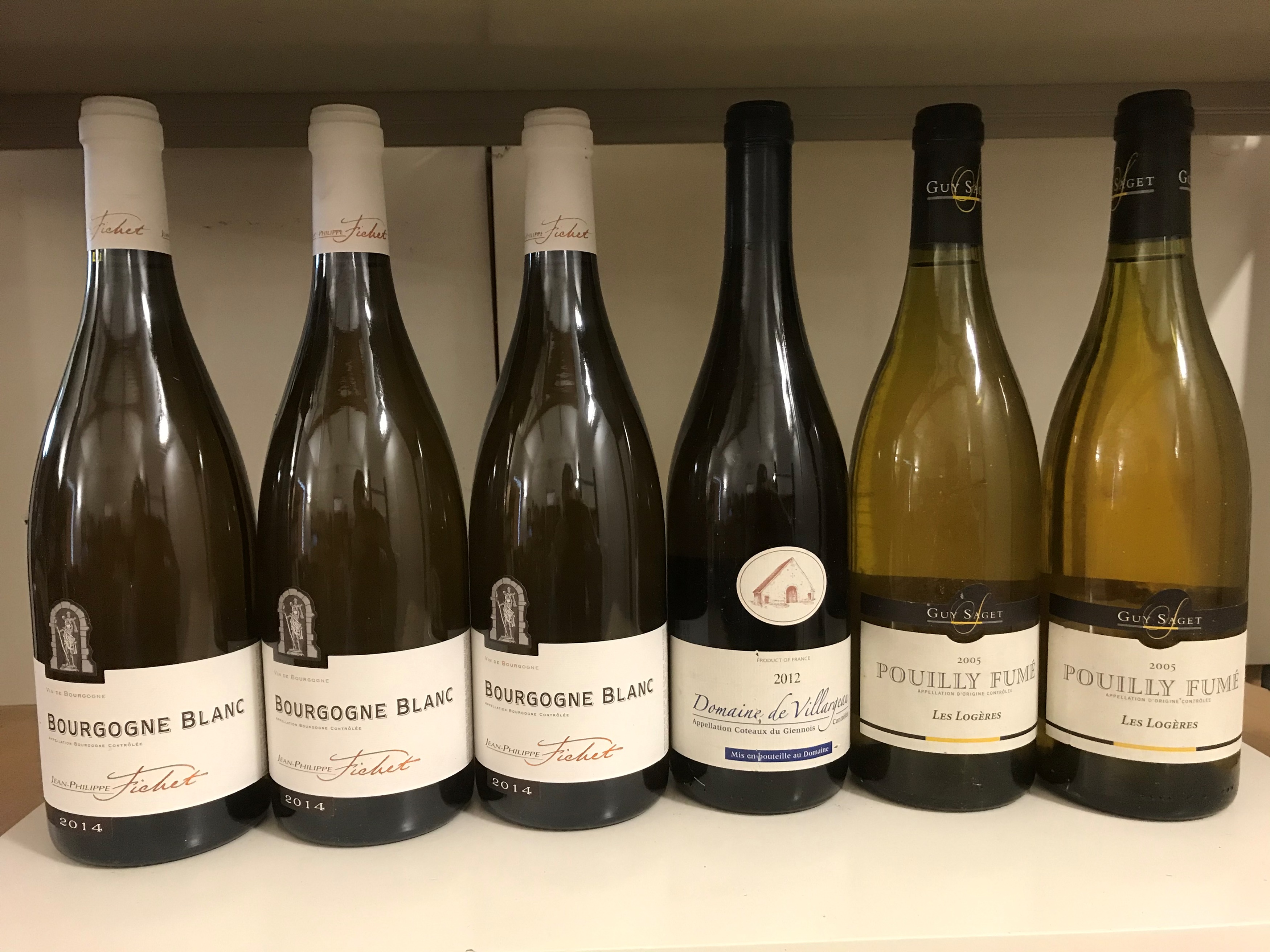 Crozes Hermitage blanc, Paul Jaboulet Aine, 2000 and 2001, in ...