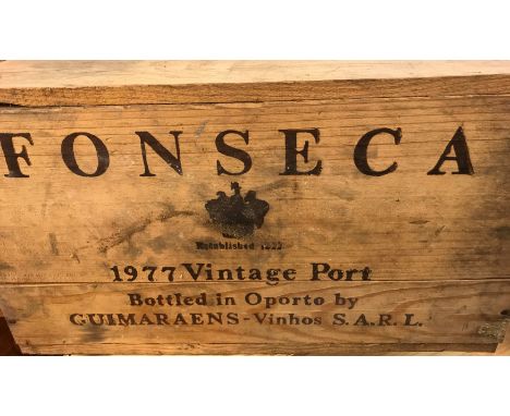 Fonseca vintage port 1977,12 bottles in owc