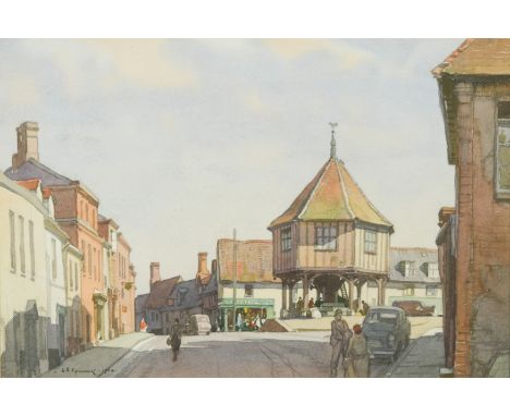 Leonard Russell Squirrell, RWS (British, 1893-1947)Wymondham Market Cross, Norfolk signed lower left 'L. R. Squirrell. 1964' 