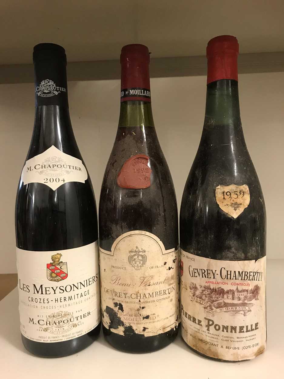 Mixed wines Vouvray sec 2001, in Cheffins Fine Art