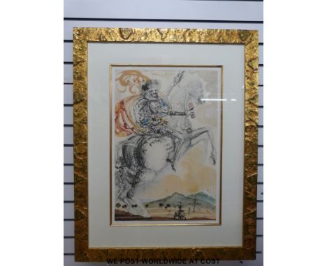 Salvador Dali print 'Le Comte-Duc d'Orleans' (74 x 51cm) 