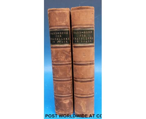 Richard Ford 'Hand Book for Travellers in Spain' (London, John Murray, 1845) first edition (two volumes) full leather binding