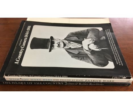 Photobooks - James &amp; Robin Ravilious - The Heart of the Country, Scolar Press, 1980;      Patrick Ward and James Cameron 