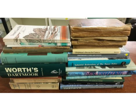 Devon and South West England topography, social and natural history - Ed. Beacham - Devon Building;     Booker - Industrial A