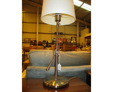 Stainless Steel Adjustable Table Lamp