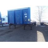 45' Dorsey Flatbed Trailer, VIN: 1DTP16W25XG063884 (Subject To Confirmation)