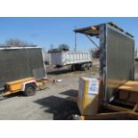 Solartec Message Traffic Signs Trailer w/ hitch compatible (No Control Boards) (Subject To