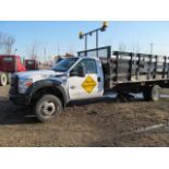 2012 Ford F450 Stakebed Truck with Lift Gate (VIN: 1FDUFGT0CEB54699) [Estimated Mileage: 105698.