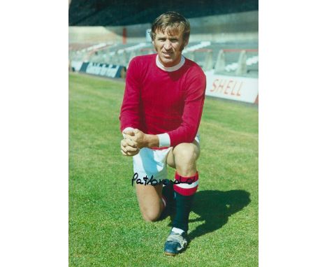Football Pat Crerand signed Manchester United vintage 12x8 colour photo. Patrick Timothy Crerand (born 19 February 1939) is a