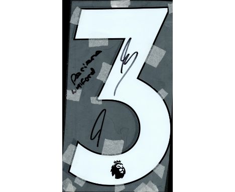 Football Roberto Pereyra (Watford) Signed Number 3 Premier League Squad Number. Good condition. All autographs come with a Ce