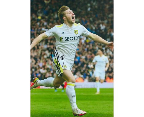 Football Joe Gelhardt signed Leeds United 12x8 colour photo. Joseph Paul Gelhardt (born 4 May 2002) is an English professiona