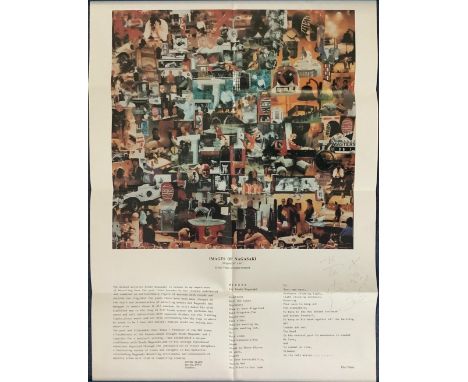Kendo Nagasaki signed 18x25 limited edition poster Images of Nagasaki by Paul Yates contains clues to the persona of Kendo Na