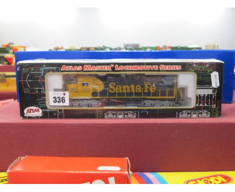 Atlas 'HO' Gauge Ref No 8961 Boxed U.S.A Outline G.P-38 Diesel Locomotive, Santa Fe livery R/No 3501, very good u/t condition