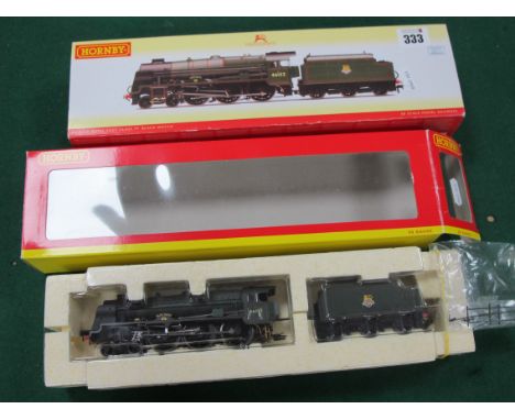 A Hornby (China) 'OO' Gauge/4mm Ref No R2628X 4-6-0 Steam Locomotive and Six Wheel Tender, Royal Scot Class 7P 'Black Watch' 