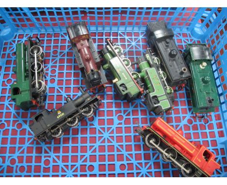 Eight 'OO' Gauge 0-6-0 Tank Locomotives Mainly by Hornby, Mainline, including Class J72 0-6-0-T 'Joem', NE green, class 2721 