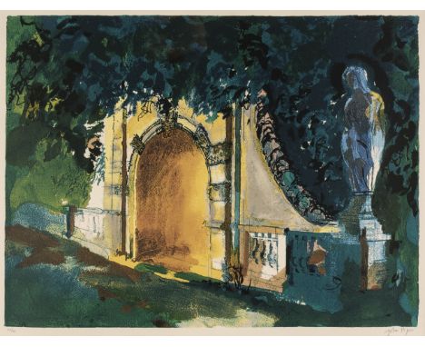 AR  * Piper (John, 1903-1992). The Grotto, Halswell, Somerset, 1987, screenprint in colours on Arches wove paper, signed and 