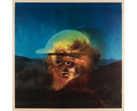 AR  * Nolan (Sidney, 1917-1992). Miner, 1973, screenprint in colours on thick wove paper, signed and titled in pencil, a proo