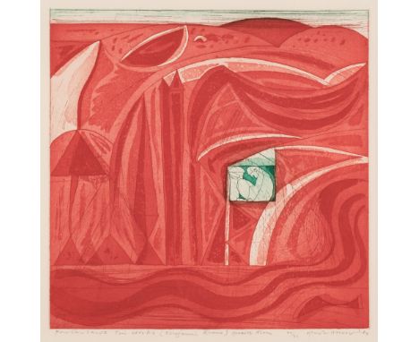 AR  * House (Gordon, 1932-2004). Pontardawe Tinworks (Benjamin Evans), 1984, etching with aquatint on J. B. Green R.W.S hand-
