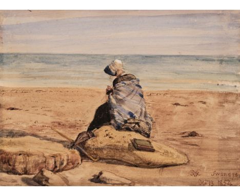 * Cope (Charles West, 1811-1890). A group of 8 original watercolours, watercolour and ink, and one in pencil, on coloured pap
