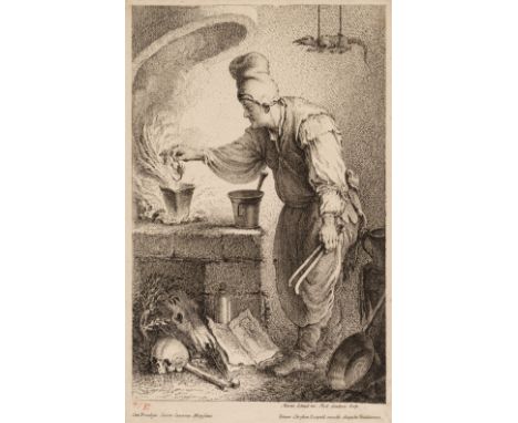 * Landerer (Ferdinand, 1730/46-1795). The Alchemist, after Martin Johann Schmidt, circa 1765, etching on laid paper, a good i