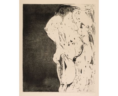 * Baskin (Leonard, 1922-2000). Bird Man, 1963 etching with aquatint on Arches heavy cream wove, artist's proof, signed in pen