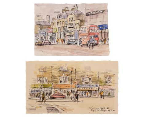 * McKenzie (Hugh, 1909-2005). Sketchbooks, circa 1934-90s, ink and pencil, with some watercolour, 8 sketchbooks each containi