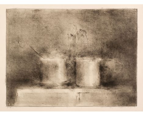 * Laffon (Carmen, 1934-2021). Still Life, 1979, lithograph on thick arches wove paper, with watermark, from the edition of 10