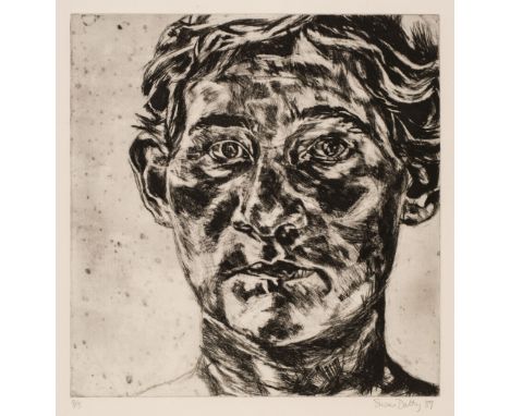 * Daltrey (Susan, 1964-). Self Portrait, 1989, etching with drypoint on wove paper, signed, dated and numbered 3/5 in pencil,