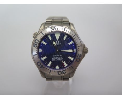 An Omega Seamaster Professional Chronometer stainless steel gents automatic date bracelet wristwatch - 45mm wide including bu