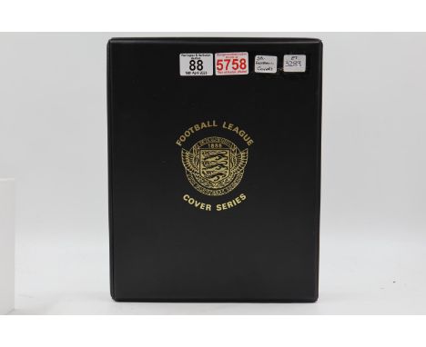 Album of thirty eight football covers. UK P&amp;P Group 2 (£20+VAT for the first lot and £4+VAT for subsequent lots) 
