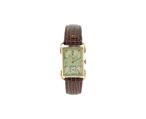   Le Coultre                      Vintage Vintage Golduhr14 Kt Rotglold Handaufzug Formwerk Le Coultre mit schönen Ansätzen D