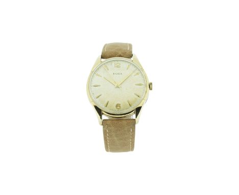   Doxa 14 KT Gold Uhr 14 Kt Gelbgold mit Handaufzugswerk Durchmesser 36mm        Doxa 14 KT Gold watch 14 kt yellow gold with
