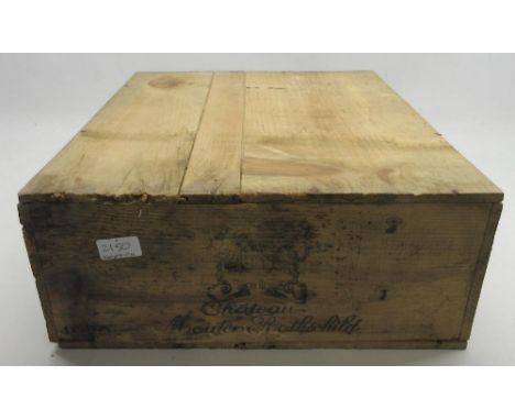 Chateau Mouton Rothschild, 1970, with marc Chagall label. 12btls in wooden case