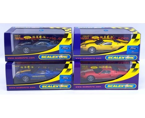 Scalextric Ford GT Group, 1:32nd Scale Cars to include (1) C2661 2003 Road Version; (2) C2734 Road Version; (3) C2816 Scalext