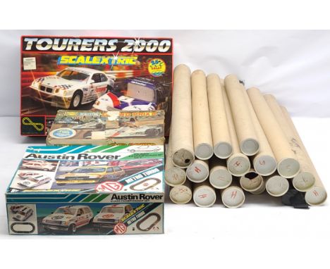 Scalextric, a group of Slot Racing Sets to include C559 Grand Prix 8 (No Cars); C652 Austin Rover (No Cars); C673 Tourers 200