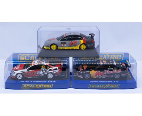 Scalextric Holden Commodore Group, 1:32nd Scale Cars to include (1) C2626 V8 Supercars No.37; (2) C3114 Toll HSV Dealer Team;