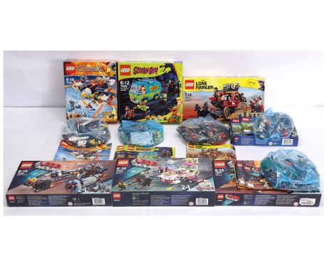 Lego, a mixed group to include (1) #70142 Legends of Chima Eris' Fire Eagle Flyer; (2) #75902 Scooby-Doo! - The Mystery Machi