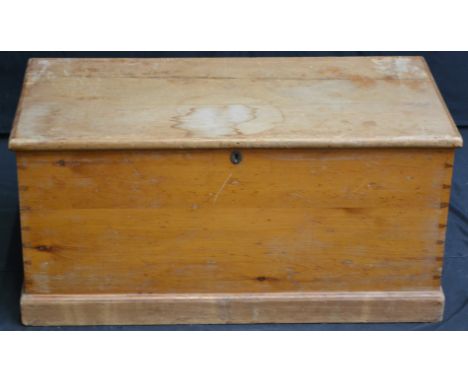 A vintage pine box