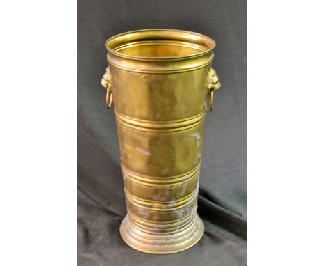 A brass stick stand