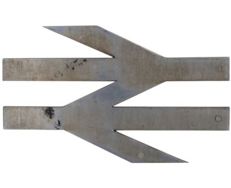 British Railways cabside DOUBLE ARROW as removed from a class 47 47339 No2 end. Measures 29.5in long and is in as removed con