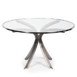 XAVIER FÉAL (FRENCH), LARGE ROUND TABLE; CIRCA 1970